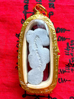 Amulette Thaï de santé Gecko - Wat Doï Khiri. #  429