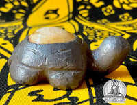 Amulette Thaï protectrice Bia Gae en forme de tortue - Wat Klang Bang Kaew.