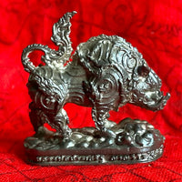 Phaya Moo Mahalap Wild Pig Amulet - Venerable LP Phrasert. #365