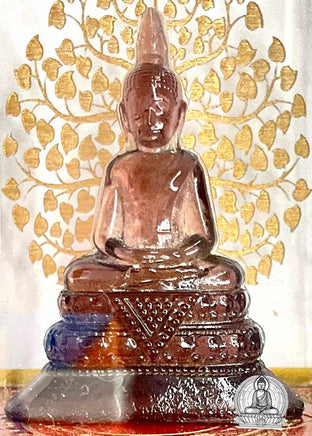 Amulette ancienne Phra Geow du Bouddha d'emeraude - Wat Prod Kaset (1957) 