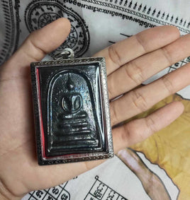 Grande amulette alchimique Phra Somdej - Très Vénérable LP Pern du Wat Bang Phra.