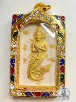 Amulette sirène et crocodile - Wat Phratat Nong Pluang. # 391