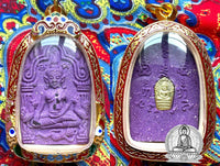 Amulettes Thaï de charme Phra Khunpen multicolores - Vénérable Ajarn Waen.