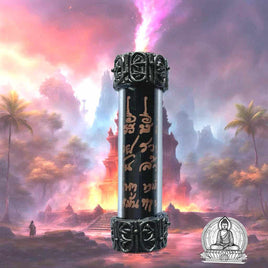 Amulette de fortune Takut Ruay Lan consacrée en 2024 par le Très Vénérable Luang Pu Mahasila Sirijantho lors d'une grande cérémonie au Wat Phratat Muen Hin.