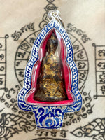 Amulette Thaï ancienne Phra Chaï. # 422