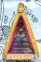 Ancient Phra Geow Amulet of the Emerald Buddha - Wat Prod Kaset (1957) #328