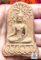 Votive tablet of Phra Yod Khun Buddha - Wat Bo Kaeow #271