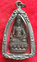 Amulette Phra Kling du Bouddha Tibétain de longue vie Amithayus - Wat Sri Sawang Wathana. # 356