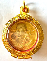 Roop Lor Medal of the Most Venerable LP Koon Parisutho. #352