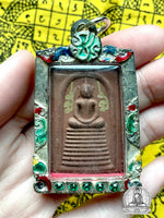 Phra Somdej Gao Charn Amulet - Most Venerable LP Mahasila. #393