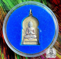 Médaille précieuse du Bouddha historique - Wat Lijja. # 377