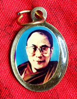 Petite médaille ancienne du Dalaï Lama. # 167