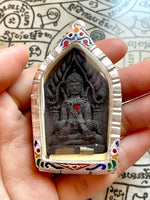 Large Phra Khunpen and Phra Rahu Amulet - Most Venerable LP Kee. #433