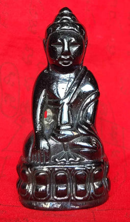 Grande amulette du Bouddha Phra Kling en alliage alchimique mekkapat.