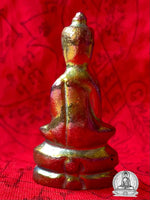 Phra Kling alchemical amulet in rainbow Lek Lai - Wat Puthai Sawan. #231