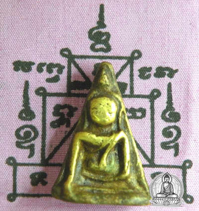 Amulette Thaï de charme Phra Nang Phaya - Wat Phra Pathom Chedi. 