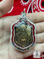 Phra Rahu Neua Duang Amulet - Venerable Phra Ajarn Duan. #307