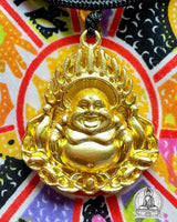 Pendentif Chinois du Bouddha de fortune - Samnak Mae Guan Yin. # 399