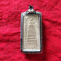 Rare 16-level Phra Somdej Tat Thong amulet (1972 edition) - Most Venerable LP Phueak. #177