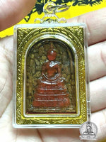 Thai amulet Phra Somdej Hin Khaosan - Wat Pah Lak Loi. #256