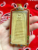 Rare 16-level Phra Somdej Tat Thong amulet (1972 edition) - Most Venerable LP Phueak. #177