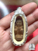 Carved wooden Hanuman amulet - Venerable LP Boonsong Nathamo. #341