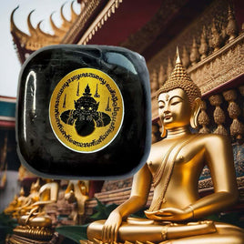 Phra Rahu's Sacred Purifying Soap - Wat Sri Sathong. #428