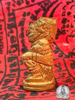 Carved wooden Hanuman amulet - Venerable LP Boonsong Nathamo. #341