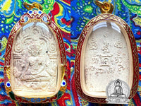 Multi-colored Thai Phra Khunpen Charm Amulets - Venerable Ajarn Waen. #370