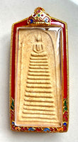 Rare 16-level Phra Somdej Tat Thong amulet (1972 edition) - Most Venerable LP Phueak. #177